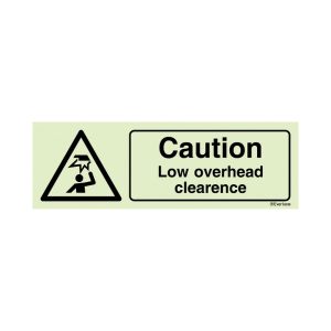 caution low overhead