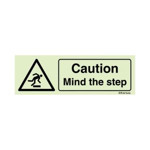 caution mind the step