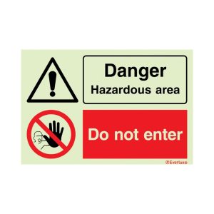 danger hazardous area
