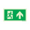 evacuation route right up