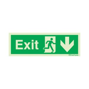 Exit right down