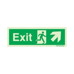 exit right-sideways up