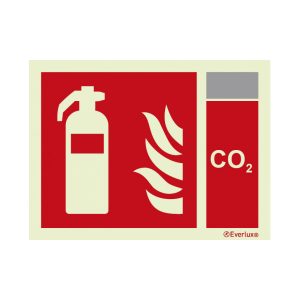 Fire extinguisher co2 id