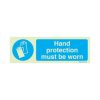 hand protection must be worn
