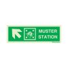 Muster station sideways left up