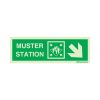 Muster station sideways right down