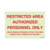 Restricted area