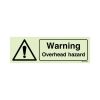 warning overhead hazard