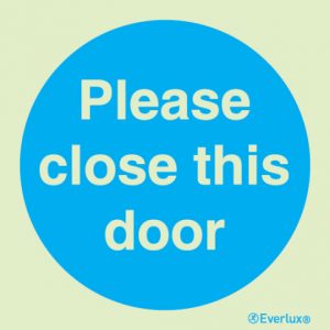 Please close this door